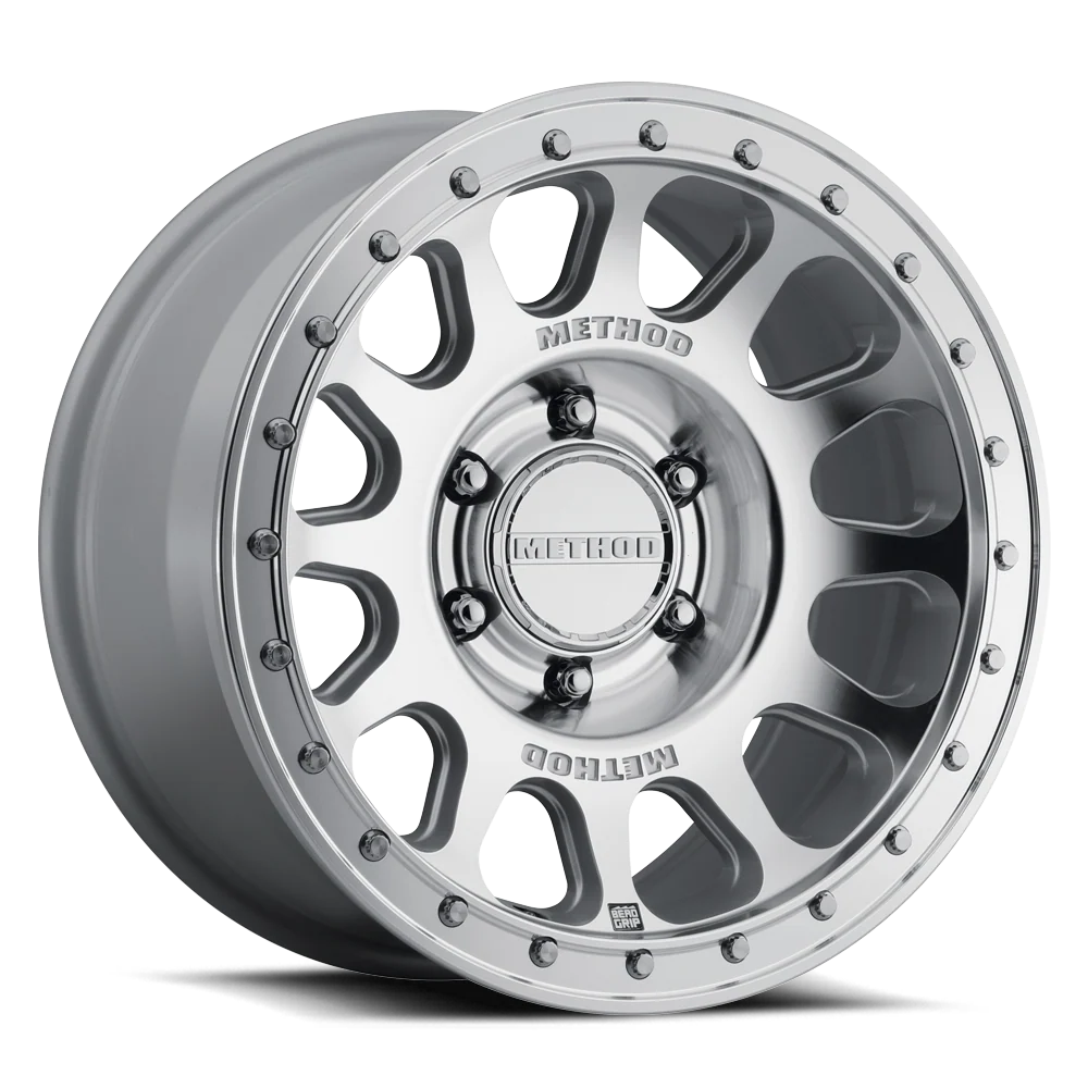 Method Race Wheels MR709 HD Bead Grip Machined Clear Coat