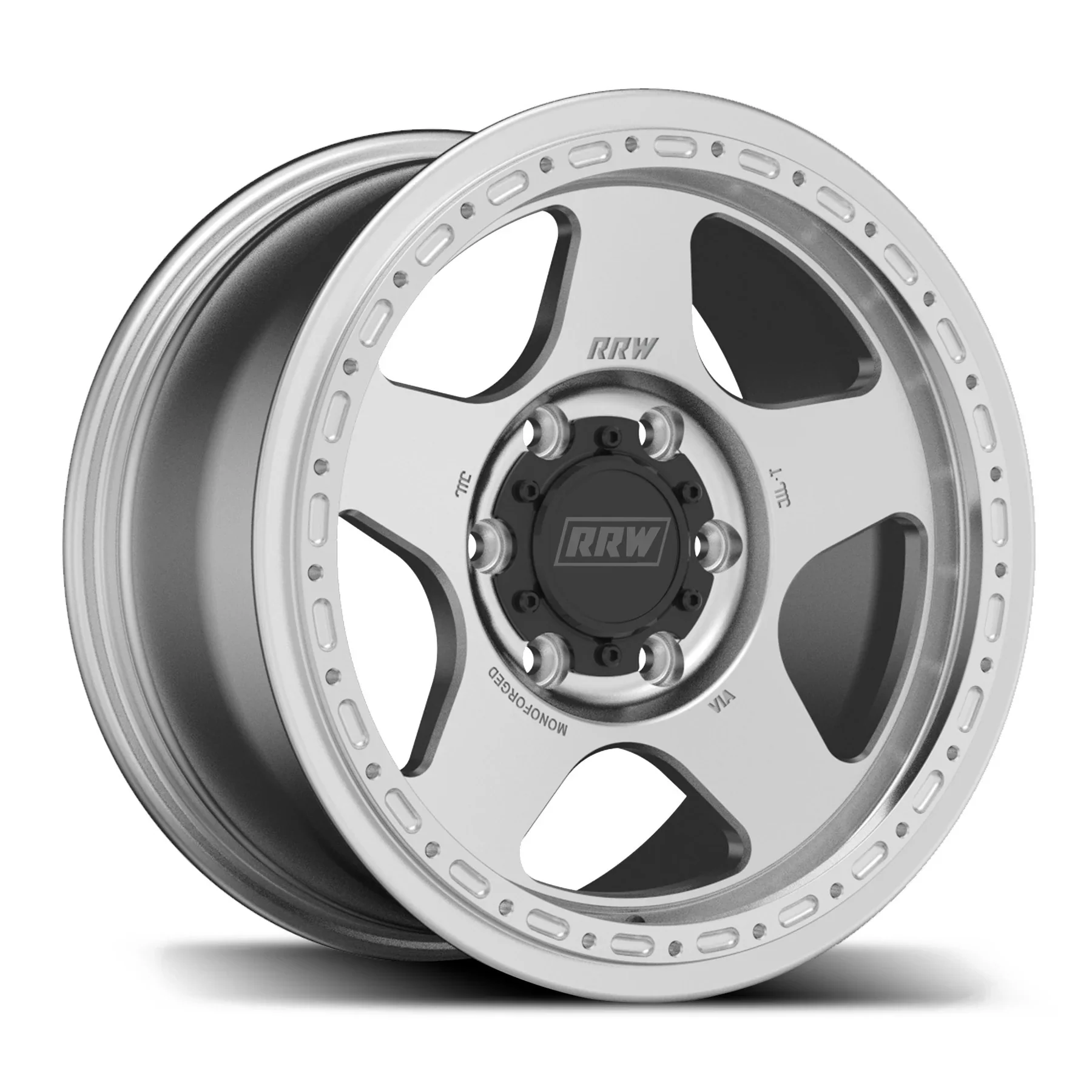 Relations Race Wheels Monoforged RG4-H Brushed Aluminum - Image 2